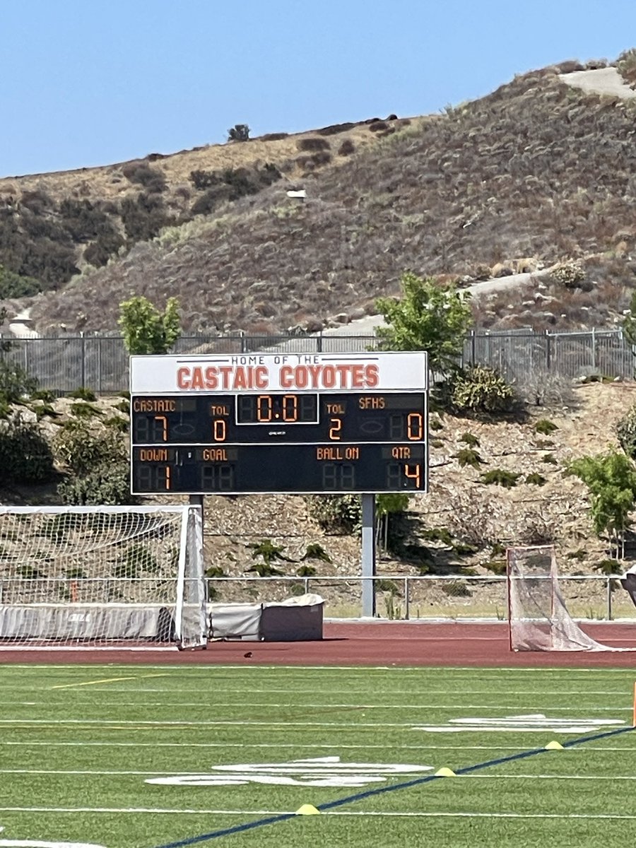 Our inaugural season is off the an amazing start! A 7-0 victory over San Fernando High School and City Section Playoff team last season. 

We made history 1st win, in 1st game in program history! 

🧡🩶🖤🐾
#packmentality 
#WheresMyPack
