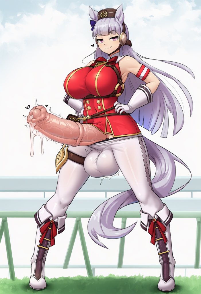 Alt_ra_X's tweet photo. Gold Ship #umamusume 
#ai #nsfw #futanari #futa https://t.co/hpsN5ddh85