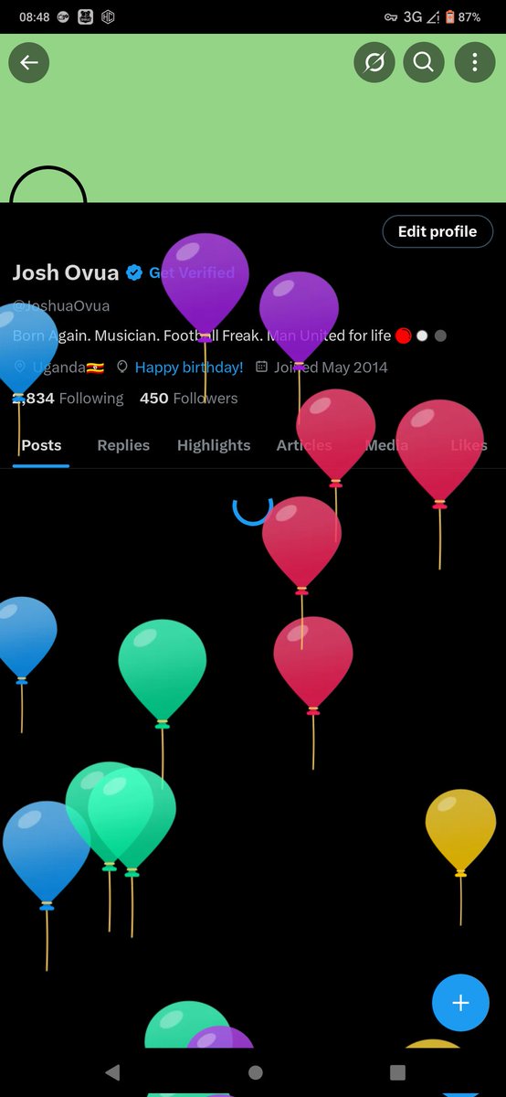 Got the balloons. Happy +1