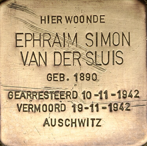 <a href="/AuschwitzMuseum/">Auschwitz Memorial</a> Zuider Amstellaan 90 II heet tegenwoordig Rooseveltlaan 90 II Amsterdam. Dank JM en #Wikipedia #EphraïmSimonvanderSluis