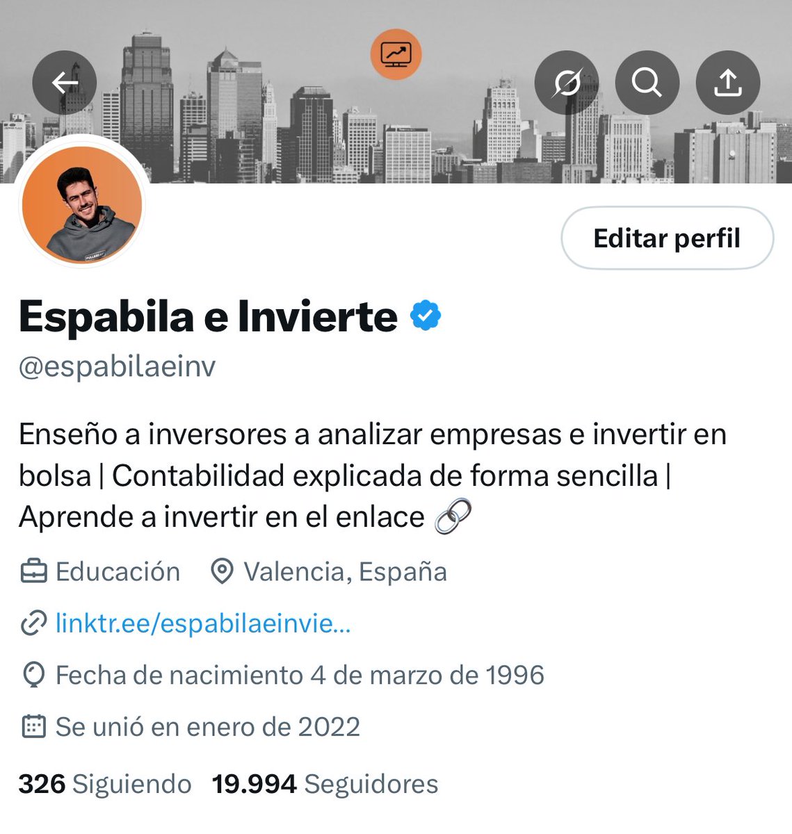 🔥🔥A punto de llegar a los 20.000 seguidores.

Currarse las cosas tiene su recompensa.

Seguiré aportando todo el valor que pueda.

Gracias a todos.