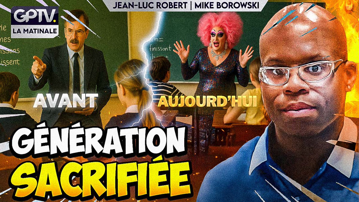 🤨 QU’ADVIENDRA-T-IL DE L’AVENIR DE NOS ENFANTS…

Pendant que vous pensez qu’ils “font de leur mieux”, les professeurs ont sabordé l’école. Volontairement.

Ils ont abandonné l’instruction pour l’idéologie. Ils ne forment plus, ils reprogramment. Et ce sont nos enfants qui