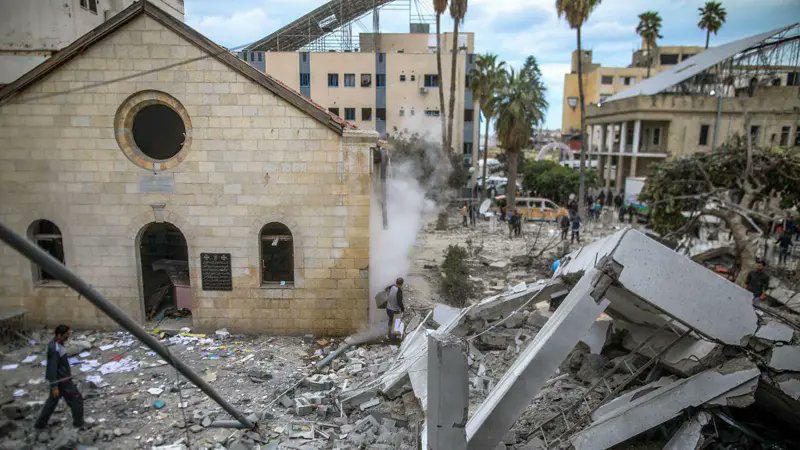 The Massacre that Shocked the World but Did Not Stop the War

On October 17, 2023, the occupation committed a horrific massacre at the Al-Ma’madani (Baptist) Hospital in Gaza City, killing more than 470 people in a single strike, most of them children, women, and displaced