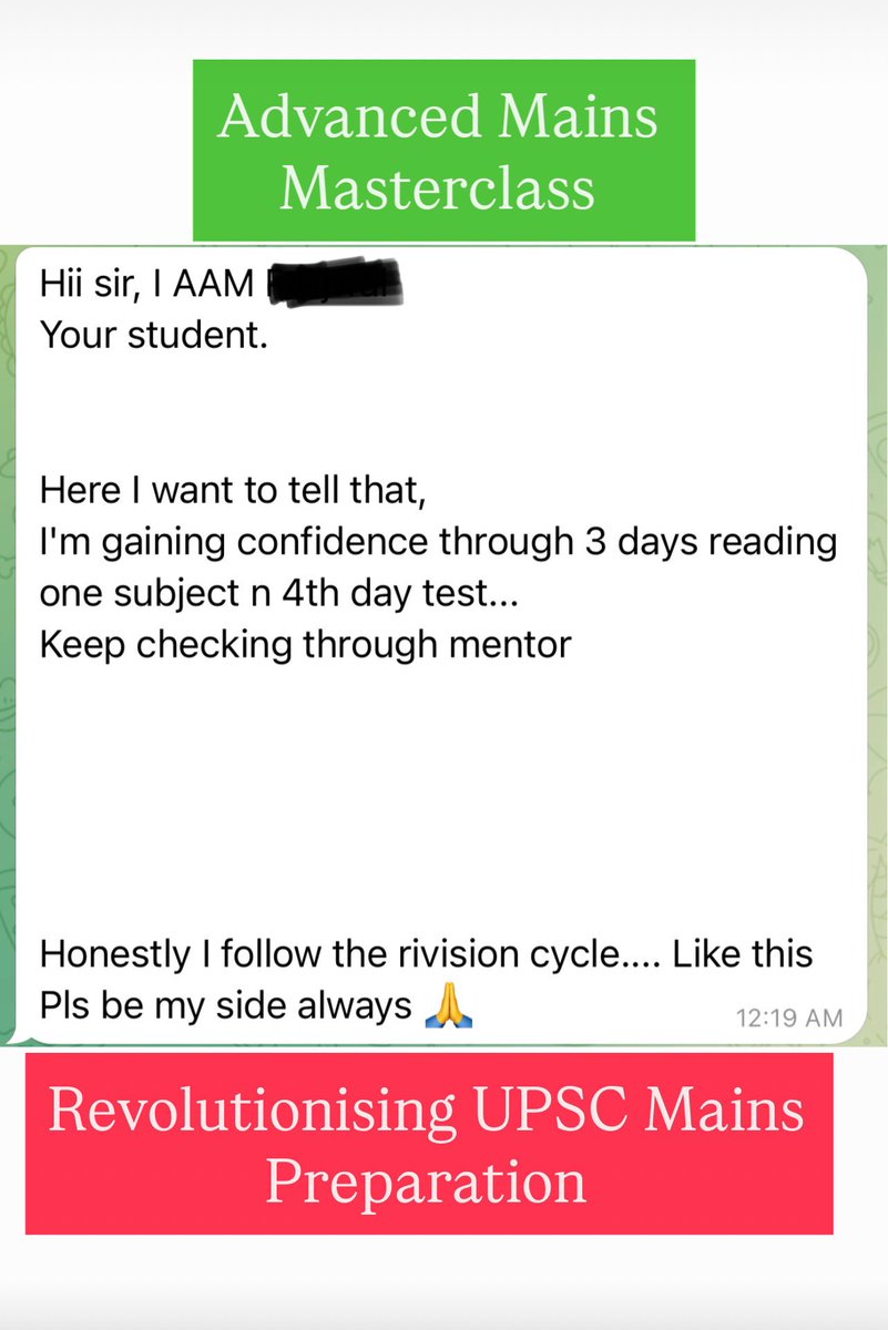 sudeepkumar_sm's tweet photo. #IAMM #ADVANCEDMAINSMASTERCLASS

#UPSC https://t.co/8yTgjRfdM6