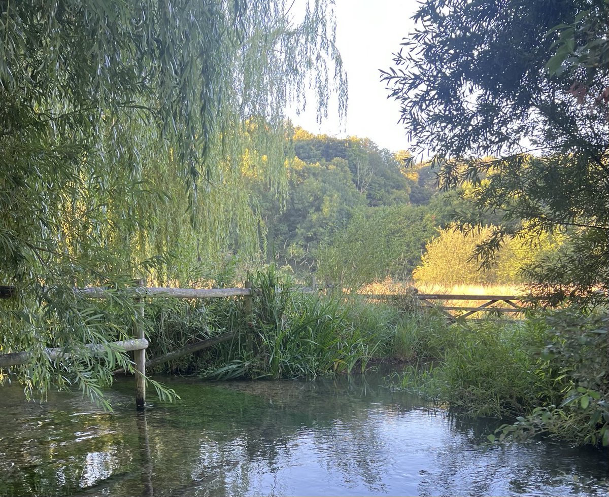 PJennings88's tweet photo. Sunday morning views of the Chess Valley. This is between Chenies and Latimer. As part of the Latimer Music Festival there is a free concert of young musicians in the Church from 11am. ⁦@ChilternSociety⁩ ⁦@ChilternsNL⁩ https://t.co/jltqsLfiK8