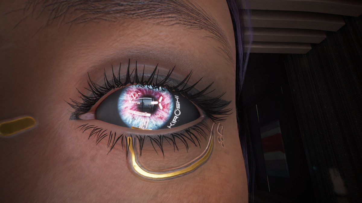 📸Tech Kiroshi
 🎮 <a href="/CyberpunkGame/">Cyberpunk 2077</a> 
👨‍💻<a href="/CDPROJEKTRED/">CD PROJEKT RED</a> 

#Cyberpunk2077 #Cyberpunk2077PhotoMode 

#VirtualPhotography #PhotoMode #ThePhotoMode #VPGamers #TheCapturedCollective #WorldofVP #Landofvp #ArtisticofSociety #VGPUnite 
#FemV #Eyes #Kiroshi