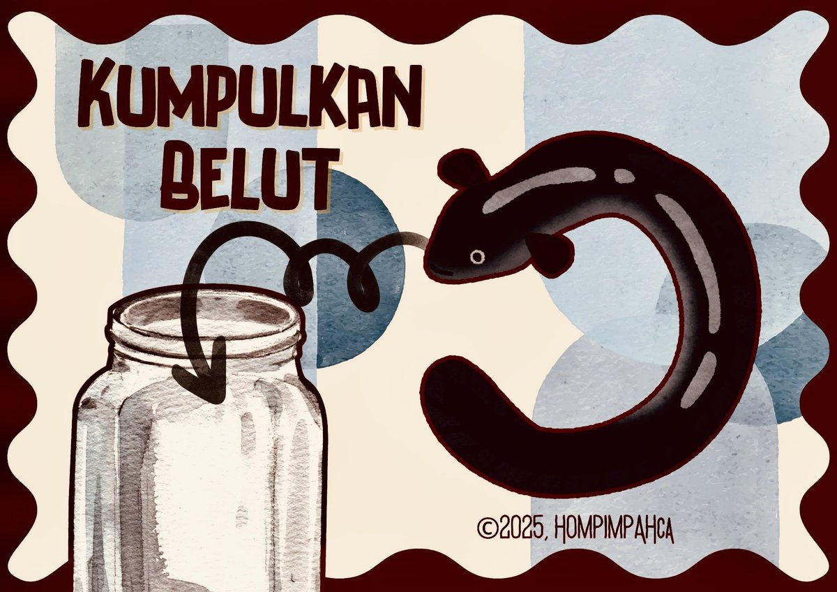 aigntduus's tweet image. Uus menangkap belut, mohon bantuannya tuan dan nyonya dalam misi Uus jadi toke belut.