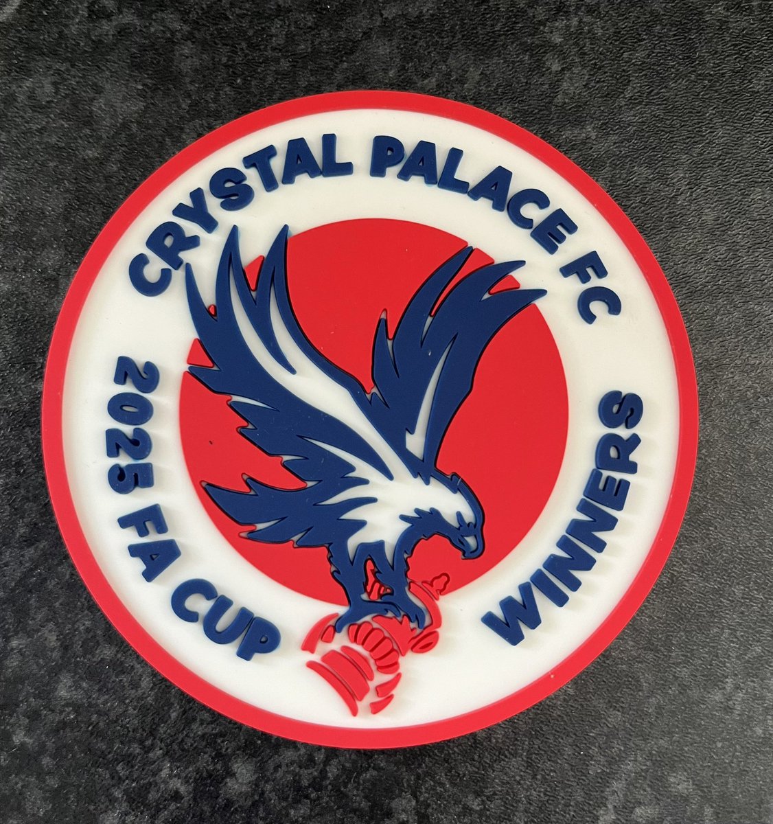 🚨Free Giveaway
I’m going to give away 2 Fa Cup Winners Drinks Coasters if #cpfc beat Chelsea today. 
All you have to do is like and repost  this post
*must live in the uk
Good luck ❤️💙