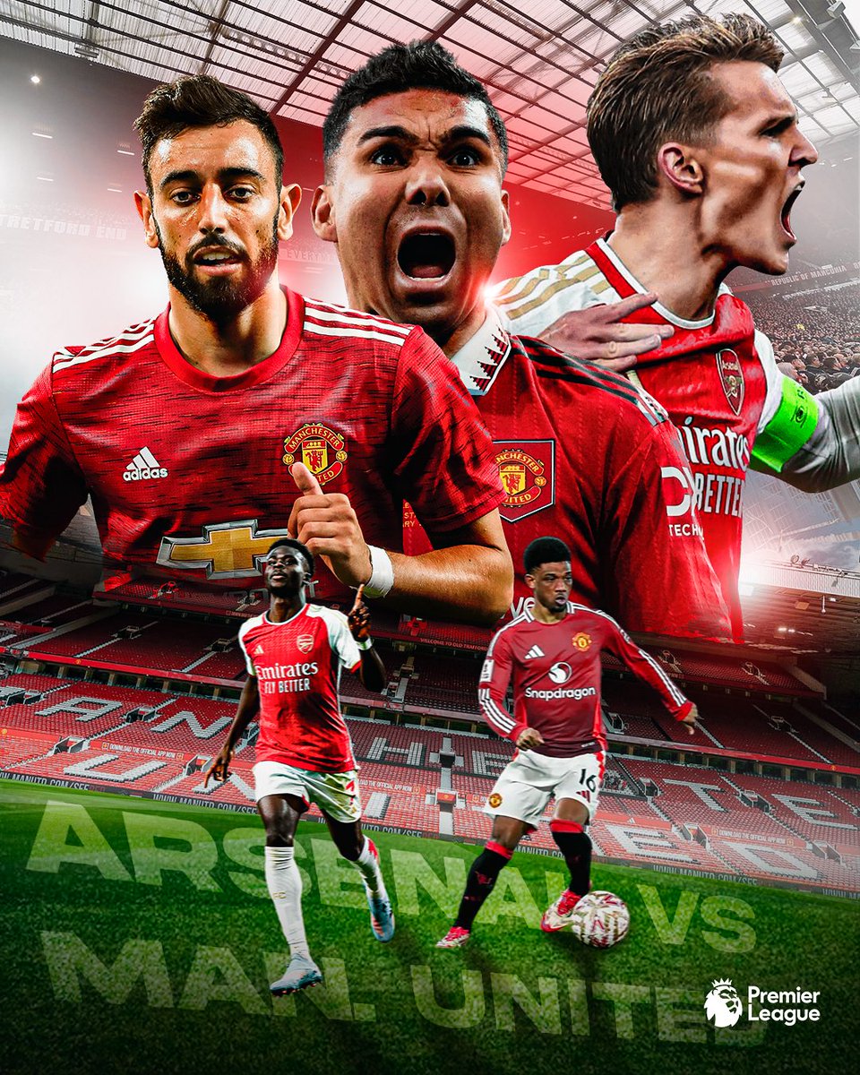 I've been waiting for a match this hyped for ages, and today's Manchester United vs Arsenal game is it! #MUFC