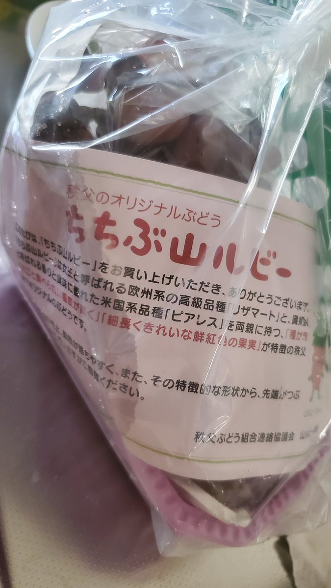 koakoataro's tweet photo. 久々に小鹿野町のぎゅうやでランチや🍖今日も美味しゅうございました　帰りに秩父山ルビーをゲットして帰宅なり🍇もう、山ルビーはシーズン終了が近いようだ　ラッキーやった😁
#ぎゅうや　#秩父山ルビー https://t.co/DMs77YH7rh