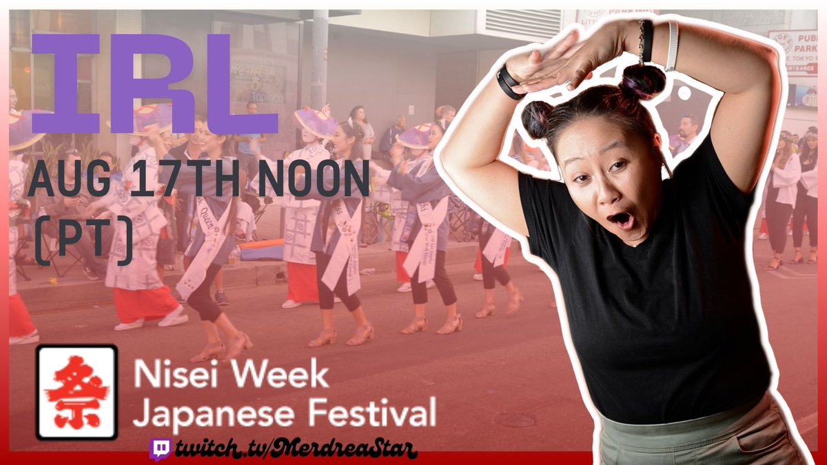 MerdreaStar's tweet photo. We are celebrating Japanese American Culture during #NiseiWeek
...Come hang out! https://t.co/YdKJPXD9b9 🔴
Checkin out Square Enix popup shop around the Little Akihabara, try out classic MOCHI, eat at the oldest RAMEN shop in America & end w/ traditional Japanese Dance PARADE! https://t.co/WnE5mFz647