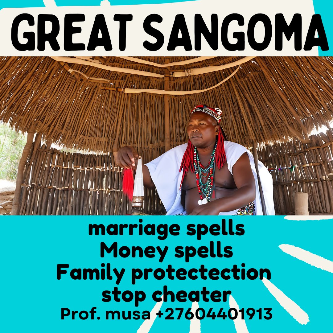 Sangoma  +27604401913 
Bring back your lost lover. 
Love spells 
Revenge spells 
WhatsApp Link:wa.me/27604401913 
😍🥰🥰
#UFC319  Khamzat  #MTN8WafaWafa  #RSAvAUS
Springboks  Boring  #Giganathi  Sebelebele
Prates  Lerone Murphy  Putin  #LIVBOU
Khabib  Wallabies  Dana
