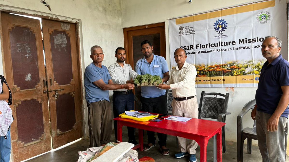 CSIR Floriculture Mission tweet media