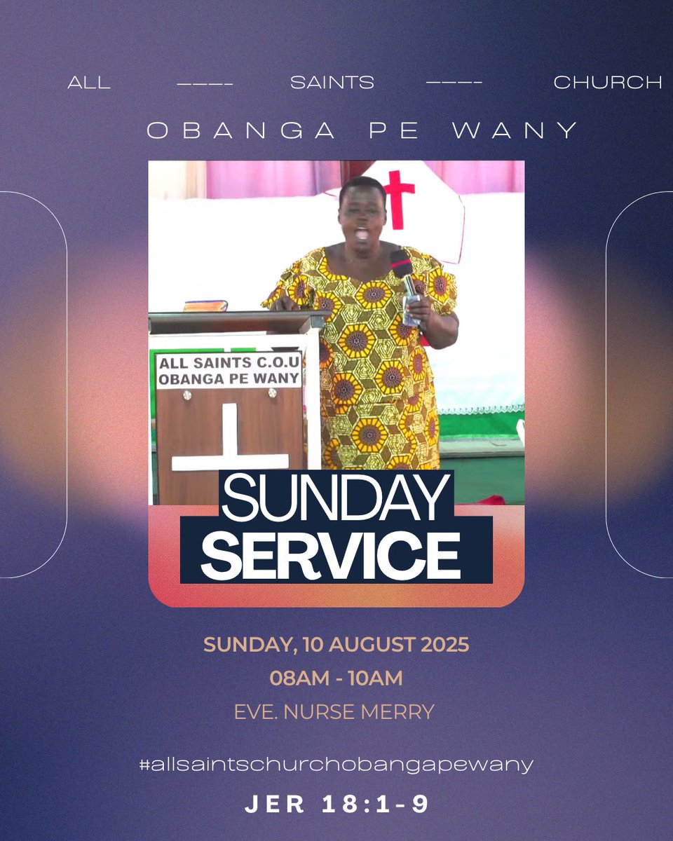 All Saints Church Obanga Pewany Lira tweet media