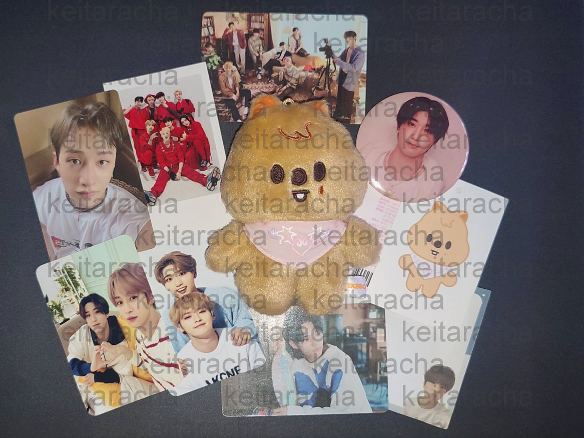 keitaracha's tweet photo. [ 📬 💌 ] 

baby hanquokka came home in a very good condition &amp; with super cute freebies! (looove the seungmin post-its huhu) thank you so much po @1415cart will take good care of him 🫡🫶🏼 https://t.co/0QGo4HwEU0