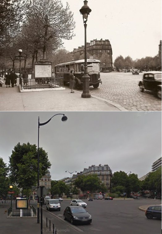 <a href="/ParisAMDParis/">Paris Paname 🇨🇵</a> Puis et juin 2015! #PlaceFélixÉboué #BusDaumesnil #Paris