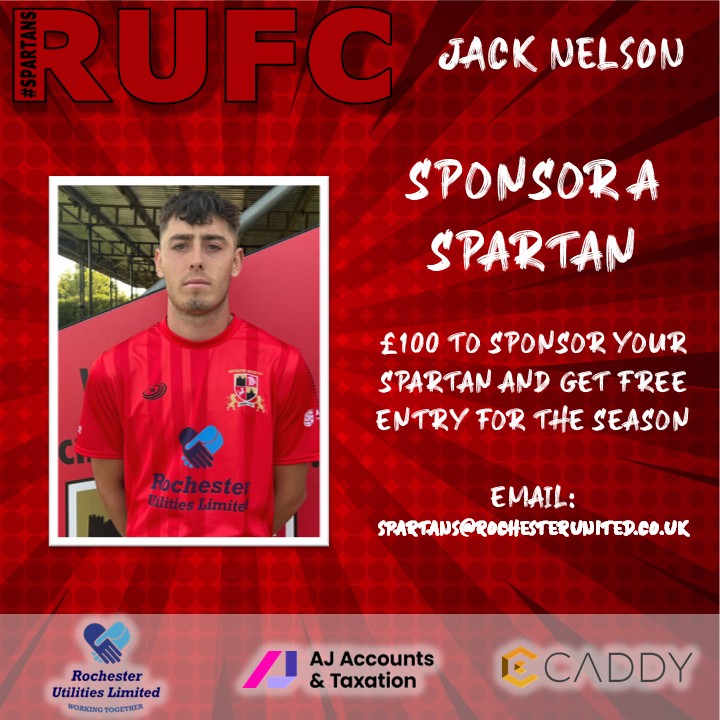 🔴⚫ INTRODUCING THE SPARTANS 🔴⚫

Scoring 14 goals last season, hot shot Jack Nelson is RETAINED!! 

🔴⚫ #Spartans