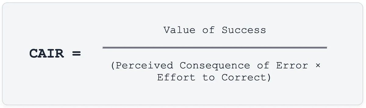 💡 𝗧𝗵𝗲 𝗛𝗶𝗱𝗱𝗲𝗻 𝗠𝗲𝘁𝗿𝗶𝗰 𝗧𝗵𝗮𝘁 𝗗𝗲𝘁𝗲𝗿𝗺𝗶𝗻𝗲𝘀 𝗔𝗜 𝗣𝗿𝗼𝗱𝘂𝗰𝘁 𝗦𝘂𝗰𝗰𝗲𝘀𝘀
(𝘏𝘪𝘯𝘵: 𝘐𝘵’𝘴 𝘯𝘰𝘵 𝘫𝘶𝘴𝘵 𝘢𝘣𝘰𝘶𝘵 𝘢𝘤𝘤𝘶𝘳𝘢𝘤𝘺.)

One 𝘁𝗿𝘂𝘁𝗵 keeps surfacing:
📉 You can have the most 𝗮𝗱𝘃𝗮𝗻𝗰𝗲𝗱 model on the planet…
🚀 But if users