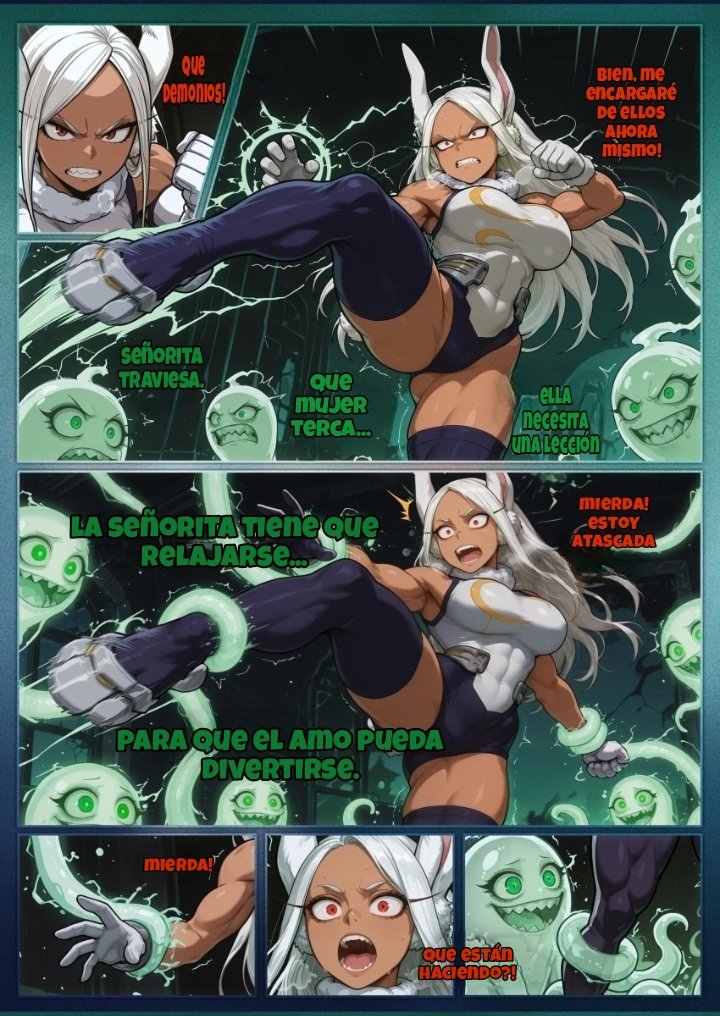 Lodarkness21's tweet photo. 🐇["La coneja se enfrentá a un villano espectral! Será acaso que la coneja perderá patéticamente? O podrá salir a flote de forma milagrosa ? La realidad es muy diferente a lo que piensan~"
(La coneja termino disfrutando del lavado de cerebro)]🐇

[Traducción hecha por mi] https://t.co/Dtnb9PiR1J