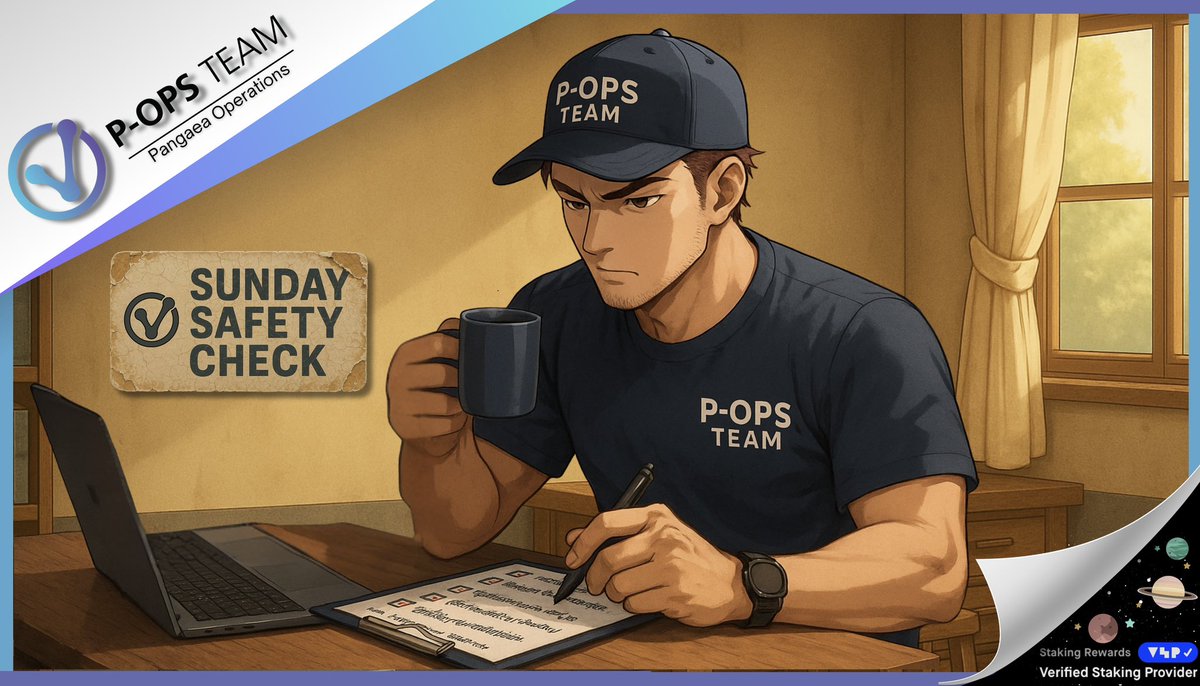 P-OPS Team (@popsteam1) on Twitter photo π‘οΈ Sunday Safety Sweep: 07:00 UTC Dispatch π‘οΈ
π‘ // Ops Net β Dawn Watch Initiated
π The skyβs quiet.
β οΈ But quiet doesnβt mean safe.
βControl confirms: sweep underway. Every node. Every sector. No blind spots.β
βοΈ Hunt Sequence:
π Key audit β rotated & re-signed β
π§ π‘οΈ Sunday Safety Sweep: 07:00 UTC Dispatch π‘οΈ
π‘ // Ops Net β Dawn Watch Initiated
π The skyβs quiet.
β οΈ But quiet doesnβt mean safe.
βControl confirms: sweep underway. Every node. Every sector. No blind spots.β
βοΈ Hunt Sequence:
π Key audit β rotated & re-signed β
π§