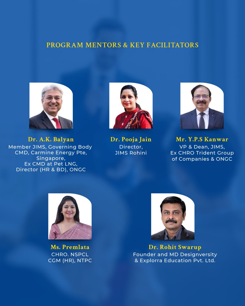 JIMSRohini's tweet image. #JIMSRohini, in collaboration with #Designversity, is proud to host a dynamic Management Development Program (#MDP) – Future #Leader Program: Igniting Leadership Potential on 21–22 August 2025 at DELNET, JNU Campus, Vasant Kunj, New Delhi.

🔗 Register at bit.ly/4lIOZRy