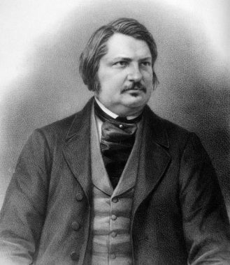 le 18 août 1850 décès au n°22 rue Fortunée (actuelle n°12 rue Balzac) à Paris d'Honoré de Balzac écrivain, auteur de plus de 90 romans et nouvelles, monument avec un buste par David d’Angers, 48e division du cimetière du Père Lachaise