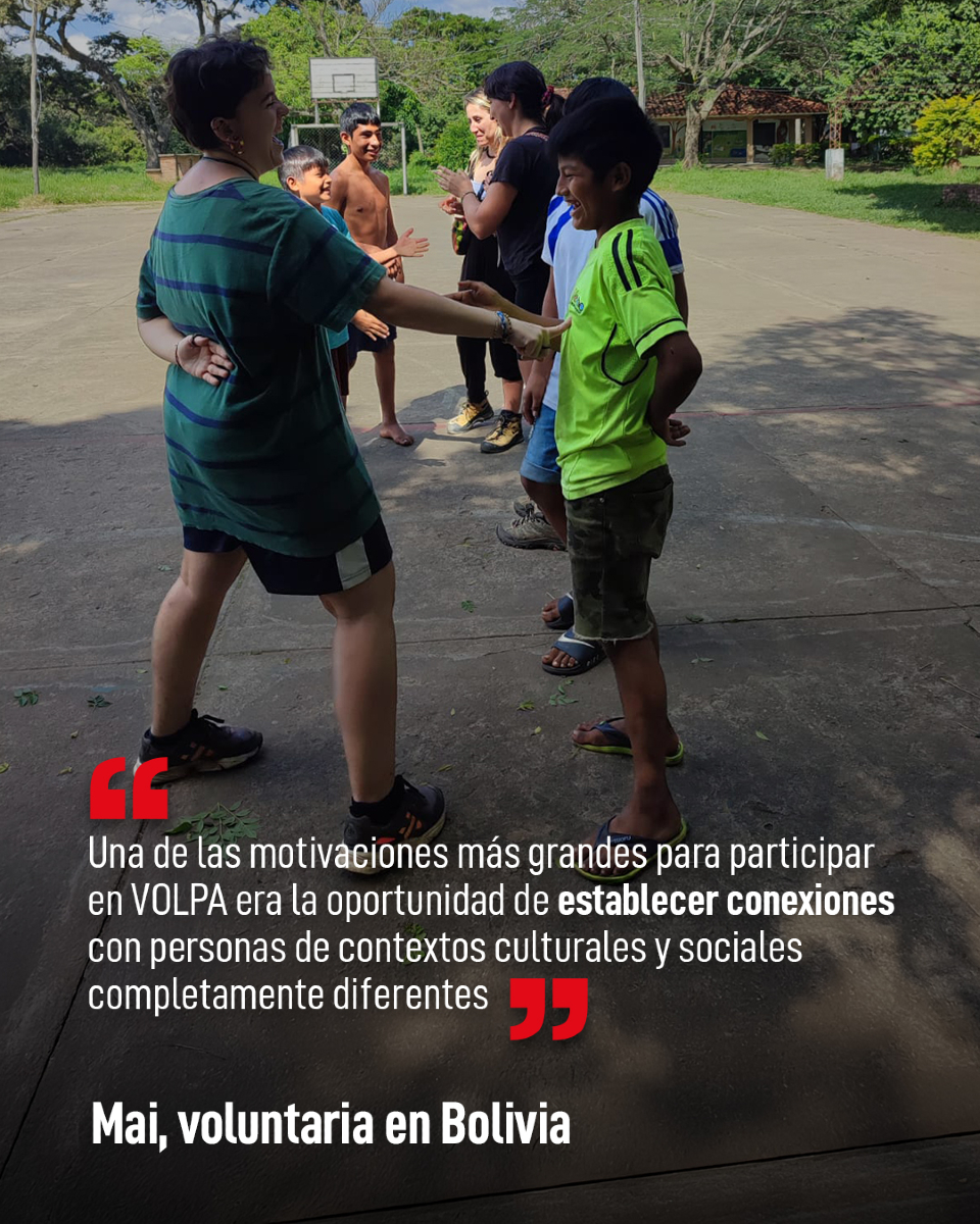¿Qué mueve a una persona a dedicar un año de su vida a vivir, aprender y comprometerse en otra realidad?

Marisa, Mai y Javier nos lo cuentan desde Perú y Bolivia. Tres experiencias distintas, una misma certeza: el encuentro transforma.

🌍 Conoce más sobre el voluntariado VOLPA