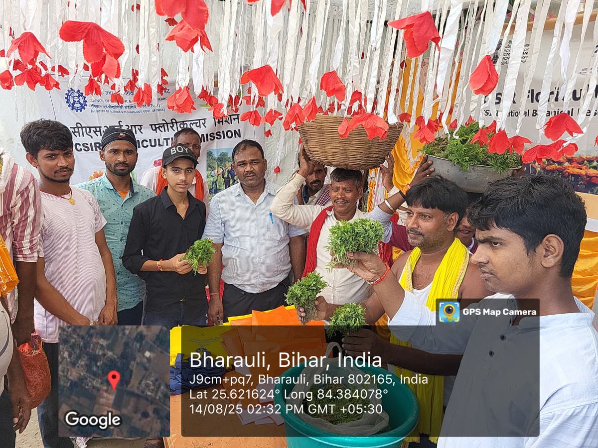 CSIR Floriculture Mission tweet media
