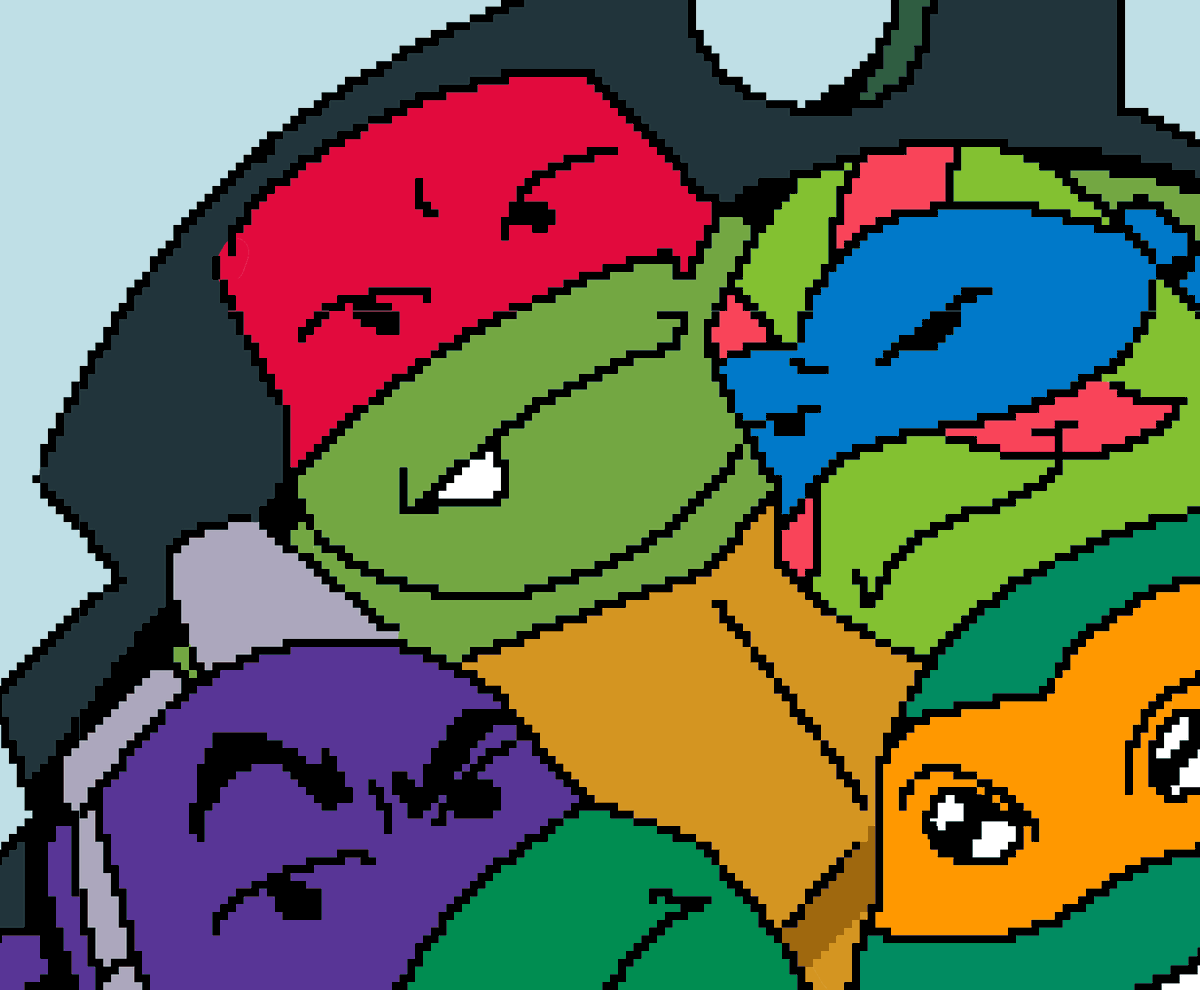 MAD DOGS 🗣🗣 PIXELATE 🗣🗣🗣‼️‼️‼️‼️‼️‼️
#rottmnt #riseofthetmnt #riseoftheteenagemutantninjaturtles