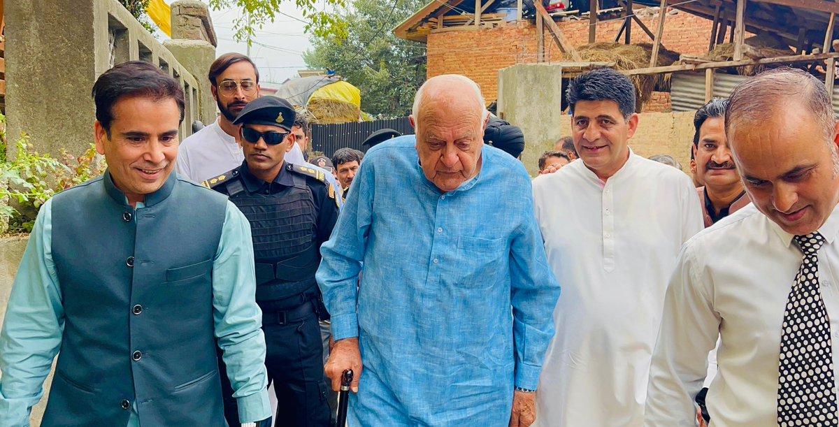Tanvir Sadiq (@tanvirsadiq) on Twitter photo Accompanied Party President Dr Farooq Abdullah Sahib to Achabal to offer condolences to our Provincial Secretary <a href="/SyedTawqeerAh_/">Syed Tawqeer Ahmad</a> on the passing of his father-in-law, Gh Hassan Khan. Joined by Hon MLA’s @AltafKaloo, <a href="/DrVeeri/">Dr Veeri. ڈاکٹر وِیری</a> , <a href="/AdvReyazkhan/">Reyaz Ahmad Khan ( ریاض خان)</a> , Zaffar Khatana, and Sheikh Owais, GM Accompanied Party President Dr Farooq Abdullah Sahib to Achabal to offer condolences to our Provincial Secretary <a href="/SyedTawqeerAh_/">Syed Tawqeer Ahmad</a> on the passing of his father-in-law, Gh Hassan Khan. Joined by Hon MLA’s @AltafKaloo, <a href="/DrVeeri/">Dr Veeri. ڈاکٹر وِیری</a> , <a href="/AdvReyazkhan/">Reyaz Ahmad Khan ( ریاض خان)</a> , Zaffar Khatana, and Sheikh Owais, GM