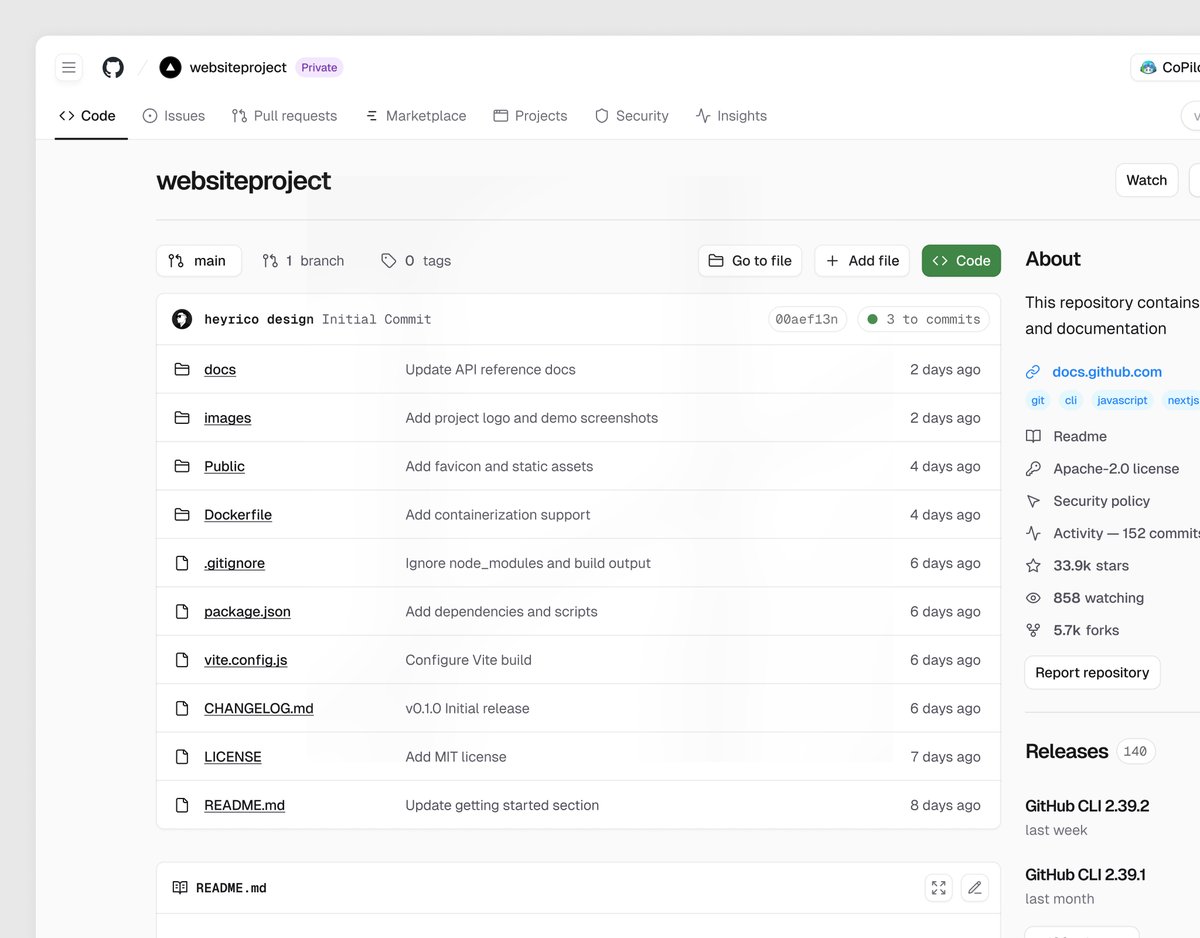 when <a href="/github/">GitHub</a> design using <a href="/shadcn/">shadcn</a> vibes