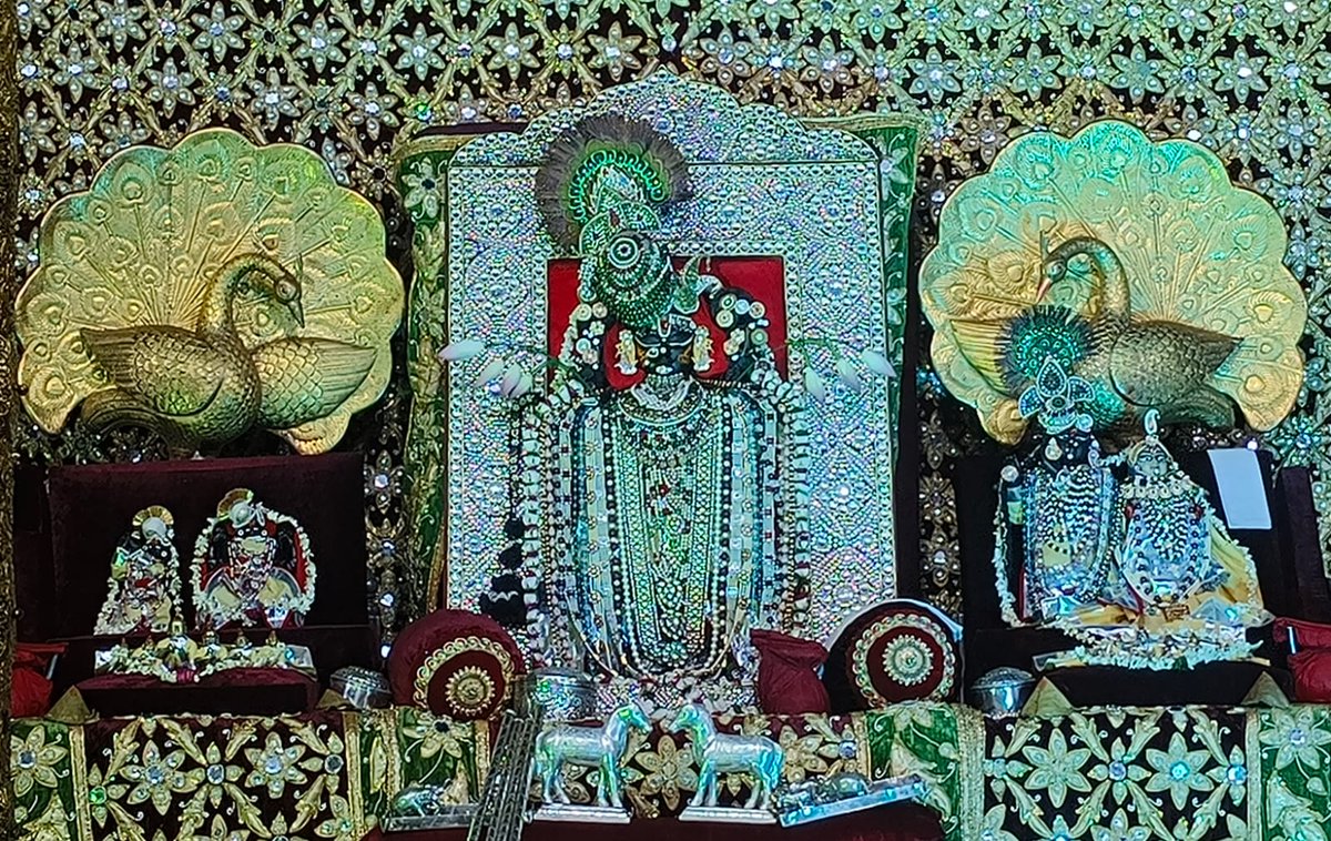 🚩 !!श्री द्वारकेशो जयति!!
🛕  आज दिनाँक 17अगस्त 2025 के दर्शन राजाधिराज ठाकुर श्रीद्वारिकाधीश जी महाराज, मथुरा।।
श्री हरिः ।।हे नाथ! मेरे नाथ ! मैं आपको भूलूँ नहीं !!