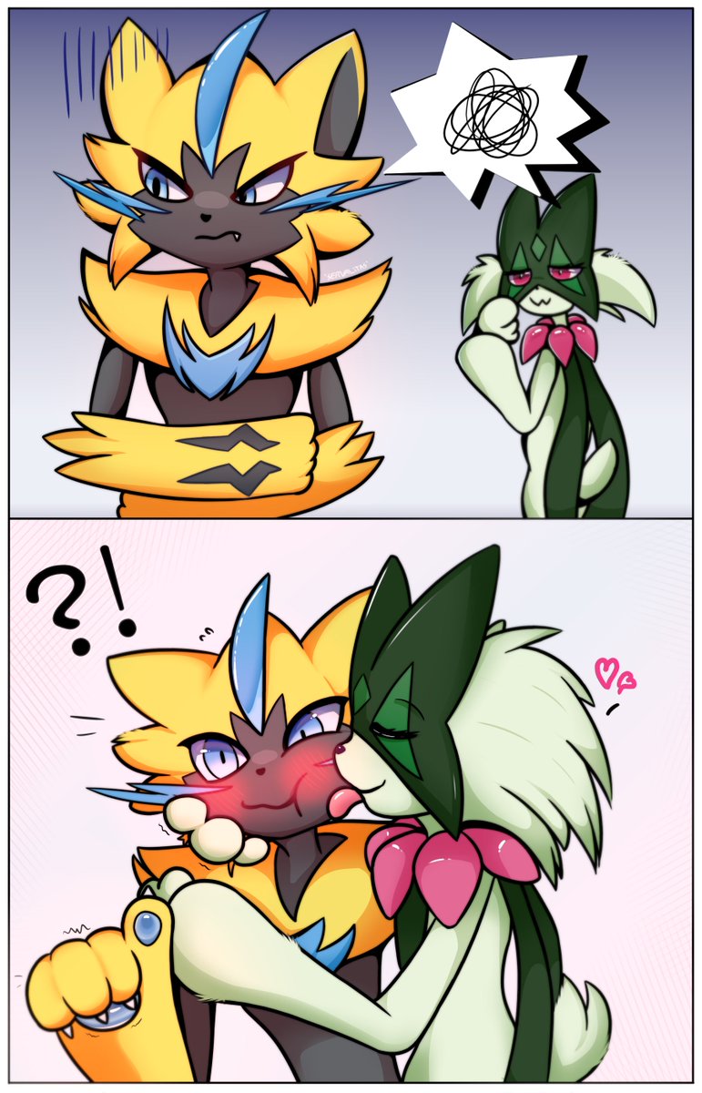 servalitas's tweet photo. zeraora in bad mood https://t.co/RaqEY4EorD