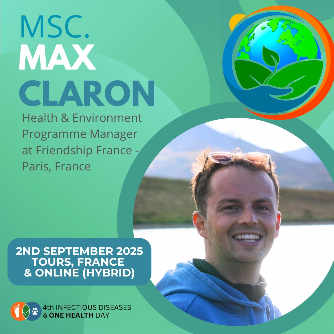 IDOHday's tweet photo. Max Claron joins #IDOHDay2025 with:

🎤 “Friendship: A multisectoral development model in a climate-affected country”

➡️ Climate-resilient health systems
➡️ Mangrove afforestation
➡️ North–South cooperation

📅 Register now: https://t.co/liedHAyAdC

#OneHealth #ClimateHealth https://t.co/xmc3VzCXUf
