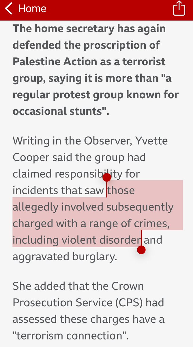 Peter Williams ๐ช๐บ #FBPE (@petercrwilliams) on Twitter photo On this basis <a href="/YvetteCooperMP/">Yvette Cooper</a> , you should proscribe Reform UK as a terrorist organisation. They intentionally promote far more violence, and their cause is not to highlight an unfolding genocide. On this basis <a href="/YvetteCooperMP/">Yvette Cooper</a> , you should proscribe Reform UK as a terrorist organisation. They intentionally promote far more violence, and their cause is not to highlight an unfolding genocide.