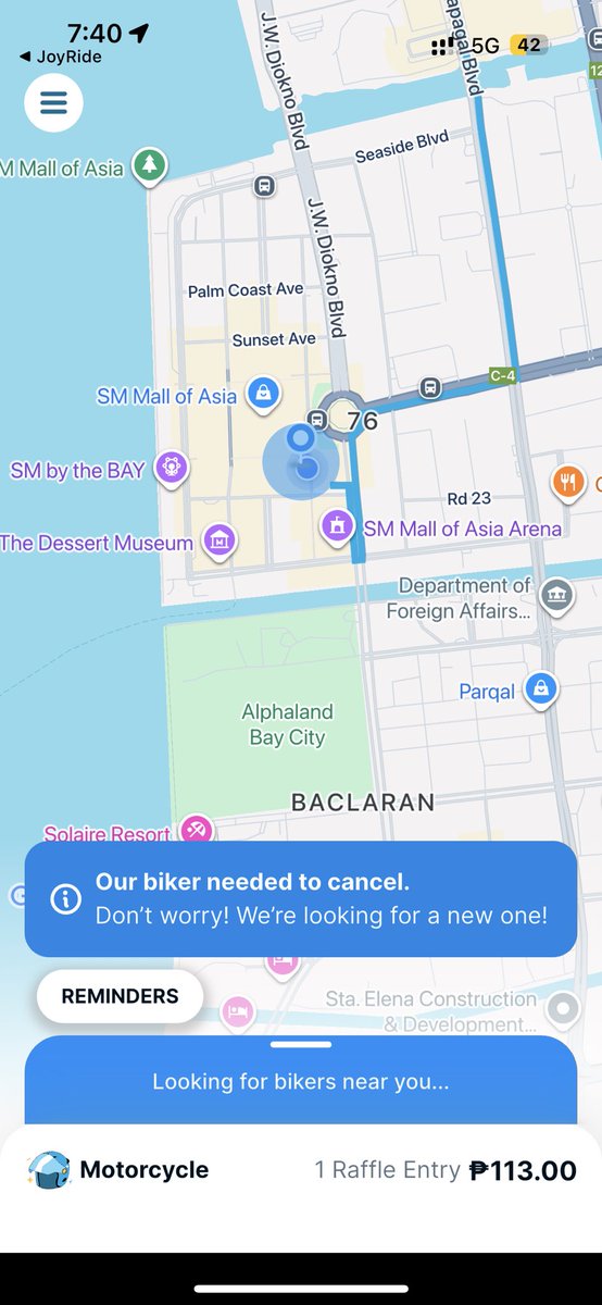 roy_wanders's tweet photo. Is it just me pero worst motorcycle ride-hailing service tlga ang @angkas? For the longest time, for whatever reason, never na accept booking ko. Yesterday, I got two cancellations, and one who set he’ve arrived yet ang layo nya pa sa pin and he’s going farther 😕 #angkas https://t.co/rsabOmB1eL