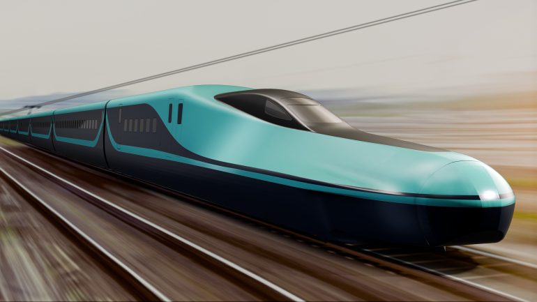 kenktm0503's tweet image. 2030年運行予定の新型東北新幹線風の&quot;雲&quot;

＃南の空
＃新型東北新幹線風雲