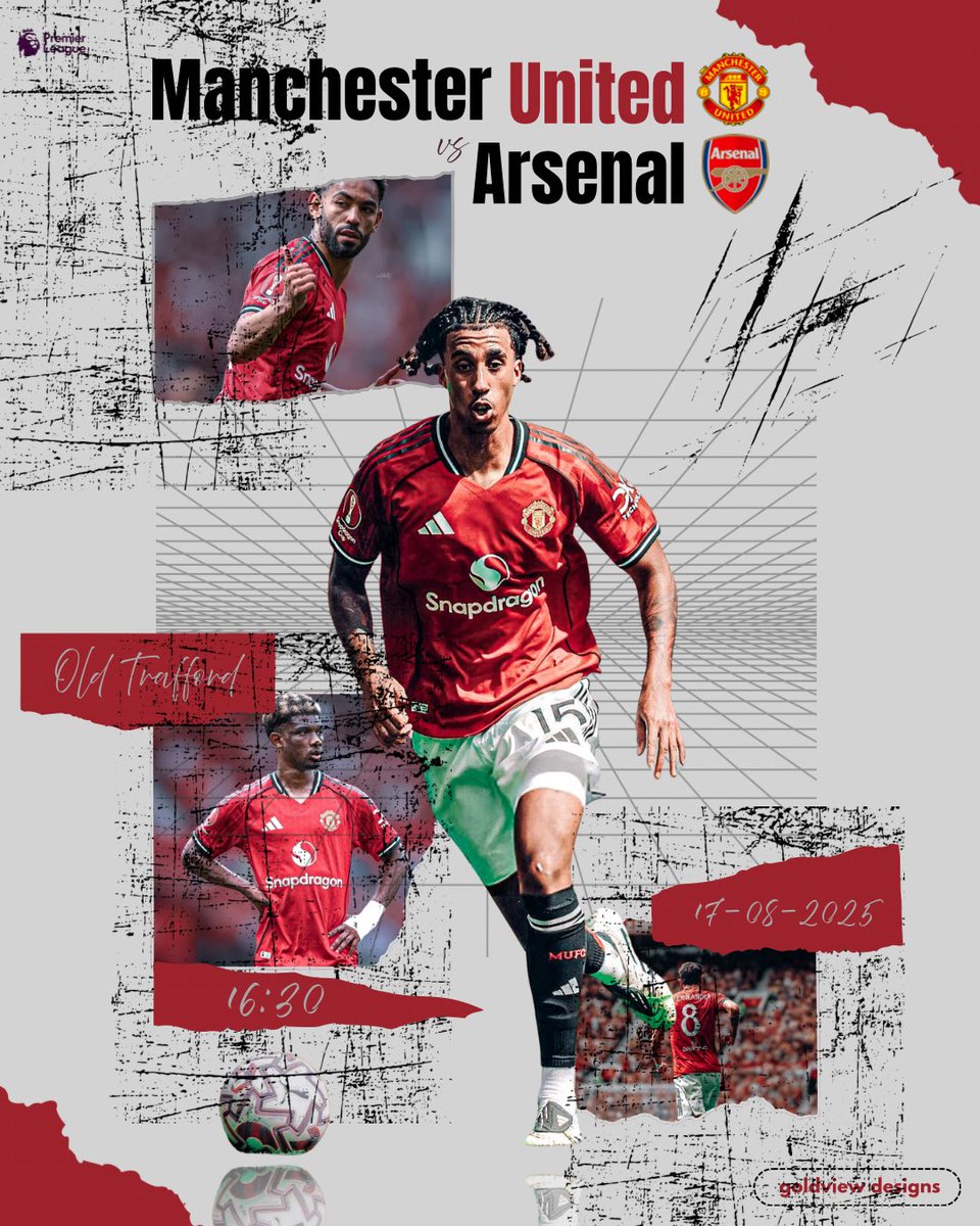 goldviewdesigns's tweet photo. manchester United vs Arsenal fixture design poster by goldview designs.
#eplisback
#Matchday https://t.co/PS0oIml7if