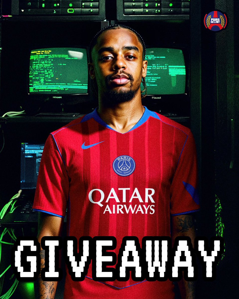 Paris No Limit (@xparisnolimit) on Twitter photo ❤️💙🚨 GIVEAWAY : Gagnez le nouveau 3e maillot du PSG 2025-26 ! 👕
1️⃣ Like & RT
2️⃣ Follow <a href="/Xparisnolimit/">Paris No Limit</a>
📅 Annonce du vainqueur le vendredi 22 août 16h00.
Bonne chance ! 🙏🏽 ❤️💙🚨 GIVEAWAY : Gagnez le nouveau 3e maillot du PSG 2025-26 ! 👕
1️⃣ Like & RT
2️⃣ Follow <a href="/Xparisnolimit/">Paris No Limit</a>
📅 Annonce du vainqueur le vendredi 22 août 16h00.
Bonne chance ! 🙏🏽