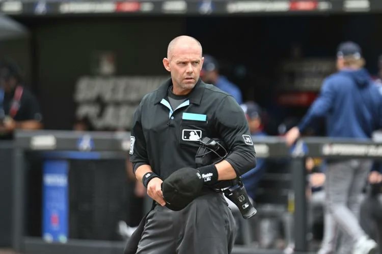 Science Hill High School and Milligan University graduate Will Little is in Sacramento this weekend umpiring the A's series with the Angels.
Two weeks ago, he was calling balls and strikes at Bristol Motor Speedway for the Speedway Classic.
heraldcourier.com/sports/profess…