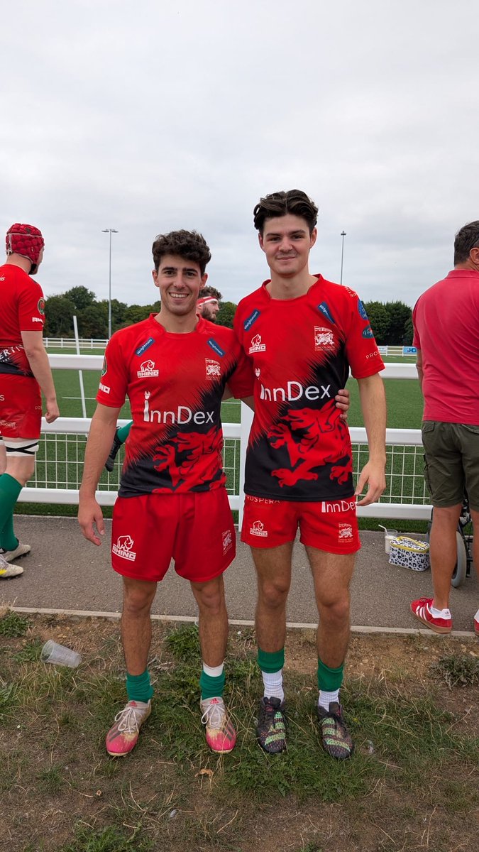 So good to see three former youth players turning out for the clubs 2nd XV Druids side yesterday in a win over Oxford Quins. Zach &amp; Mauro (pictured) half backs pairing and Freddie also playing. Da iawn boys 👏 #LWFamily #OneClub