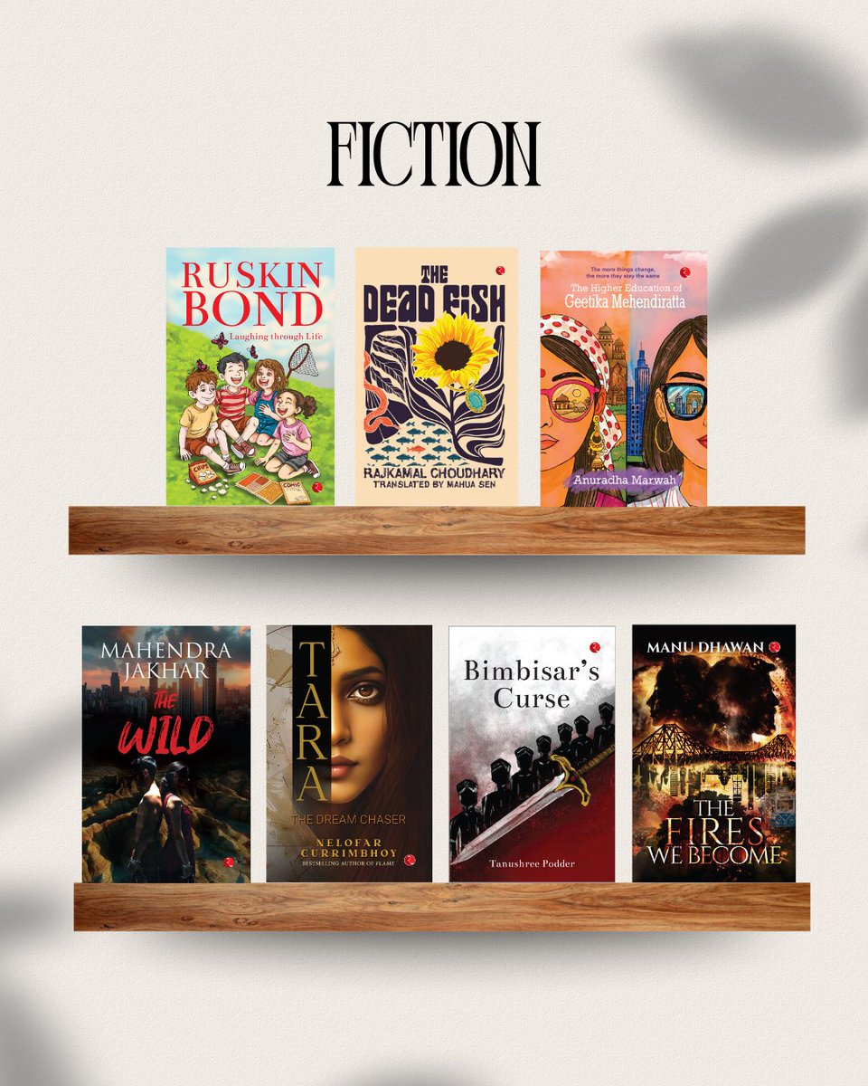Rupa_Books's tweet image. Discover our freshest stories, with fiction to make you laugh, history that inspires, nonfiction that moves your soul, and jungle adventures that ignite curiosity.

Which book are you grabbing first from this stack?

#BookDrop #AugustReads #ShelfGoals #BookRecommendations #Books