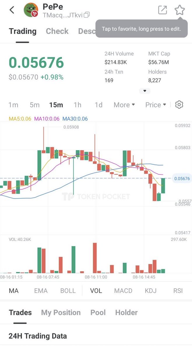 🌟🐸 $PEPE isn’t just a meme — it’s a movement!
Track it on <a href="/TokenPocket_TP/">TokenPocket</a> 📈
<a href="/sunpumpmeme/">SunPump</a> <a href="/PePeonTron_Coin/">PePeonTron</a>

Zealy ID: babsnuel