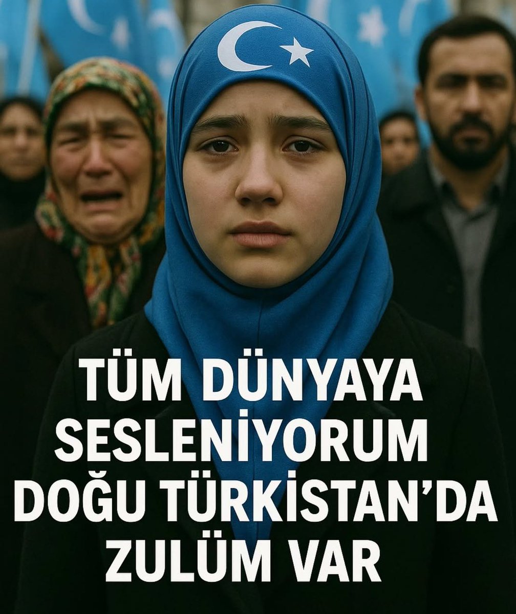 #DoğuTürkistan da zulüm var...