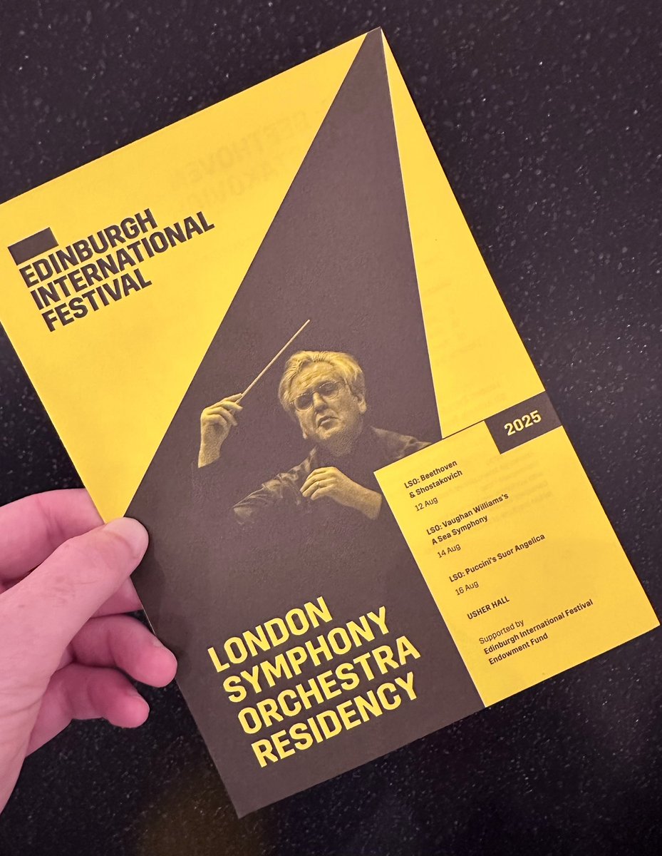 edin1981's tweet photo. LSO Residency: Puccini’s Suor Angelica - ⭐️⭐️⭐️. Clearly an audience favourite, but not so much for me. It would be boring if we were all the same. (16 Aug) 🎻 @londonsymphony @antoniopappano_ @edintfest #edintfest @theusherhall https://t.co/pfKtwIq9Nm