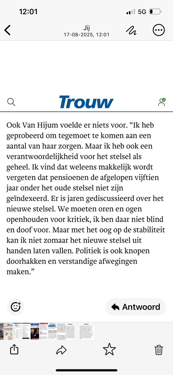 .⁦⁦<a href="/vanHijum/">Eddy van Hijum</a>⁩ 
Mijn mantra sinds 2012:
‘Het is de rekenrente stupid’

Eddy: “er is 15 jr niet geïndexeerd in oude stelsel”
Dat is niet schuld van oude stelsel maar van ⁦<a href="/KlaasKnot/">Klaas Knot</a>⁩ en <a href="/dnb/">David Blank-Edelman</a> die stelsel KAPOT rekenden met 0% 
Rendement was gem 7%
⁦<a href="/NUnl/">NU.nl</a>⁩ ⁦