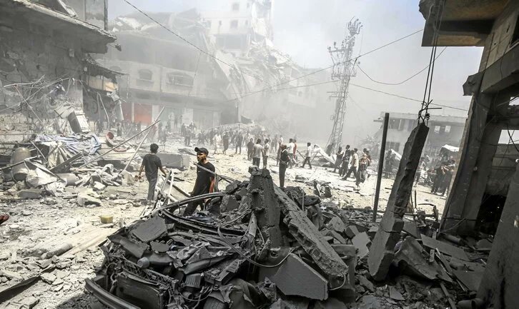 Isa Eguiguren (@ieguiguren) on Twitter photo "Netanyahu tiene 4 años de apoyo de Trump y lo sabe. Llegará la gran operación de Ciudad de Gaza y nos echaremos las manos a la cabeza.
USA reconocerá la anexión de Cisjordania de aquí a 3 años.
Israel va a llegar hasta el final y nadie hace nada". <a href="/mikelayestaran/">mikel ayestaran</a> n <a href="/La_SER/">Cadena SER</a> "Netanyahu tiene 4 años de apoyo de Trump y lo sabe. Llegará la gran operación de Ciudad de Gaza y nos echaremos las manos a la cabeza.
USA reconocerá la anexión de Cisjordania de aquí a 3 años.
Israel va a llegar hasta el final y nadie hace nada". <a href="/mikelayestaran/">mikel ayestaran</a> n <a href="/La_SER/">Cadena SER</a>