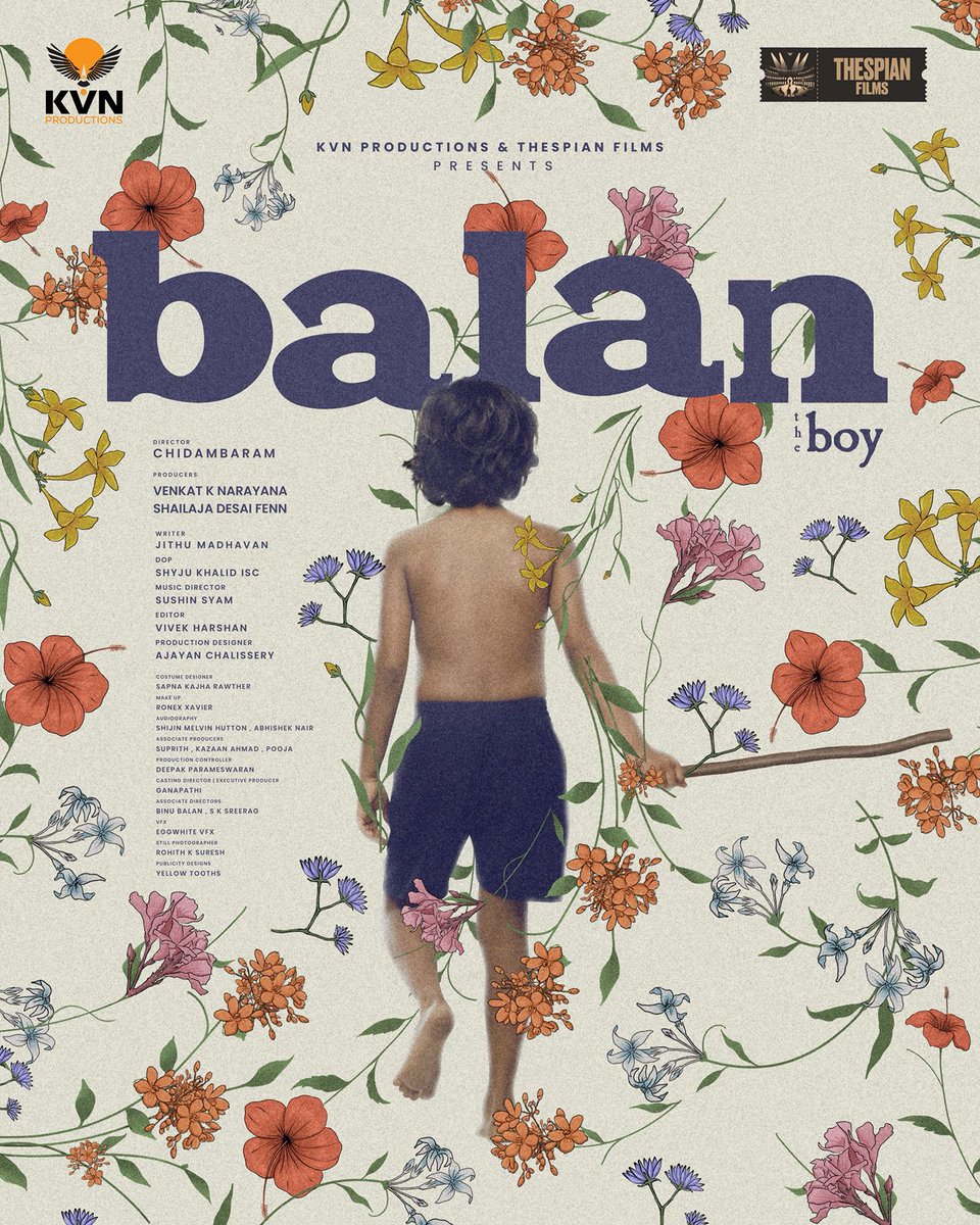 Studio Frames (@studioframesin) on Twitter photo First Look Poster of #Balan
Directed by #ManjummelBoys Fame Chidambaram
Produced by <a href="/KvnProductions/">KVN Productions</a> <a href="/thespianfilms_/">thespianfilms_ind</a> First Look Poster of #Balan
Directed by #ManjummelBoys Fame Chidambaram
Produced by <a href="/KvnProductions/">KVN Productions</a> <a href="/thespianfilms_/">thespianfilms_ind</a>