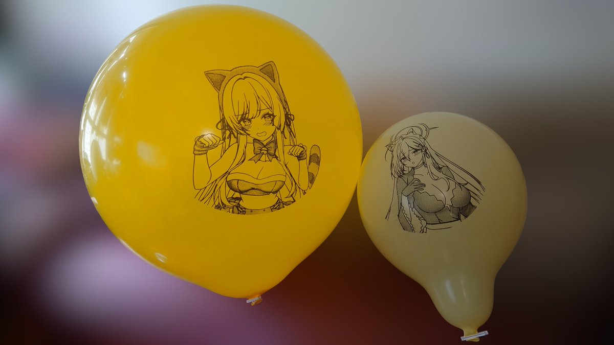 nonoka_balloon's tweet photo. Afternoon play
Balloon from @yuki_teku 
#balloon #風船フェチ #Looner #AzurLane #bluear https://t.co/5DcGk8bkW1