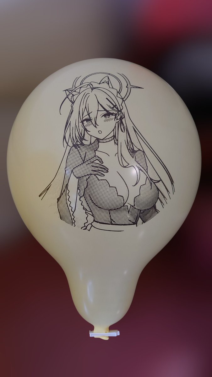 nonoka_balloon's tweet photo. Afternoon play
Balloon from @yuki_teku 
#balloon #風船フェチ #Looner #AzurLane #bluear https://t.co/5DcGk8bkW1